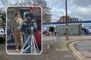 PHOTOS: Spider-Man superstar spotted filming at Southend station today