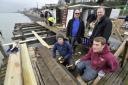 Volunteers at the Thames Estuary Yacht club