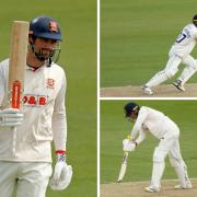 First innings lead - Alastair Cook and Ryan ten Doeschate both hit half centuries for Essex   Pictures: GAVIN ELLIS