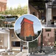 The water tower can be converted into a ‘Grand Designs’ style luxury home according to experts