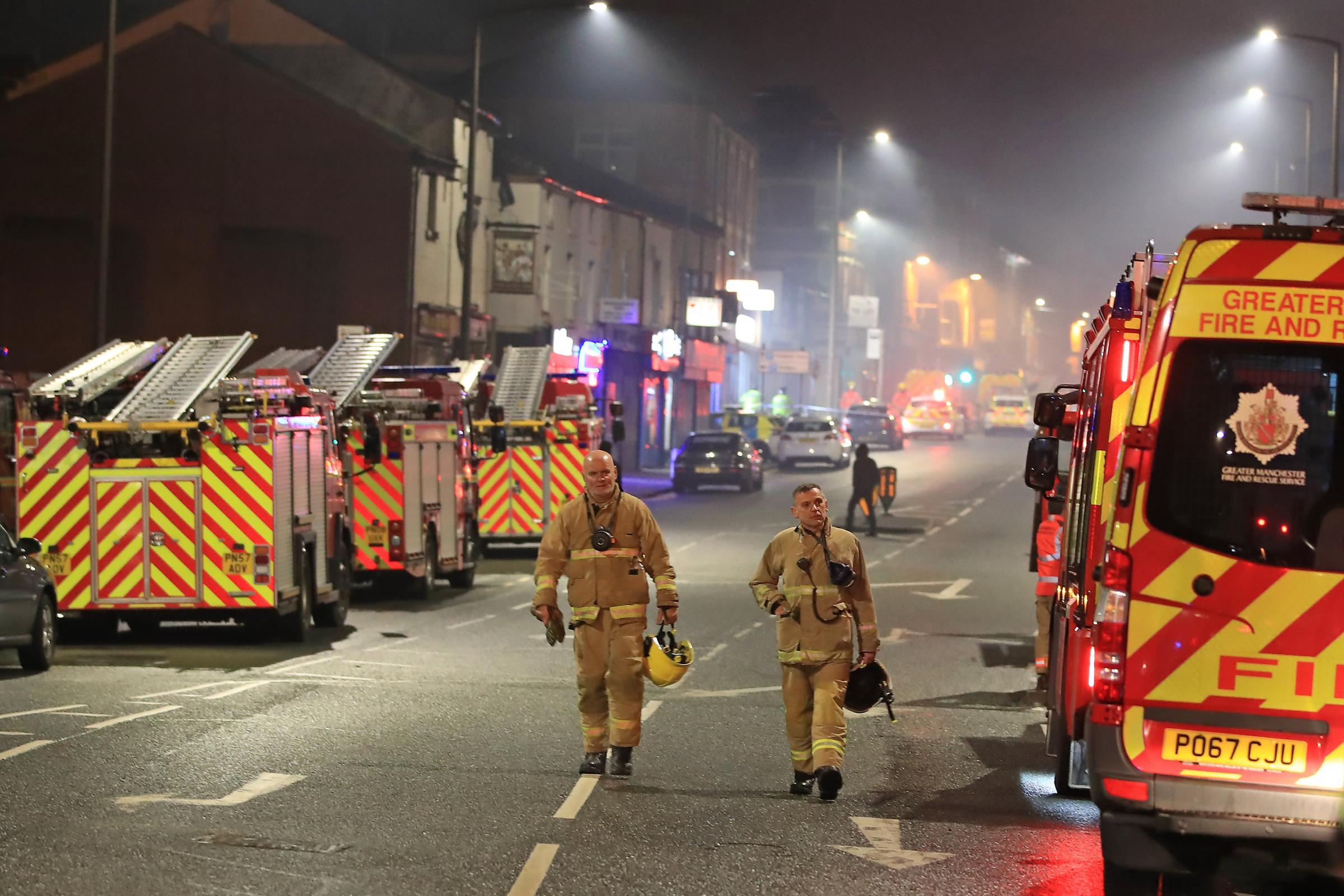 25 fire crews tackle 'intense' blaze at Bolton student flats - Chelmsford Weekly News