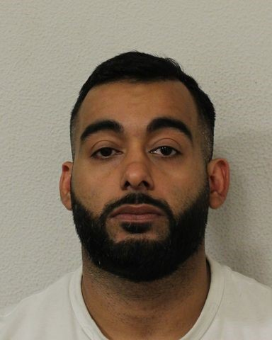 Undated handout photo issued by the Metropolitan Police of Mohsin Khan who has been sentenced to 16 years in prison for conspiracy to supply Class A drugs, conspiracy to transfer criminal property and conspiracy to acquire criminal property. Former