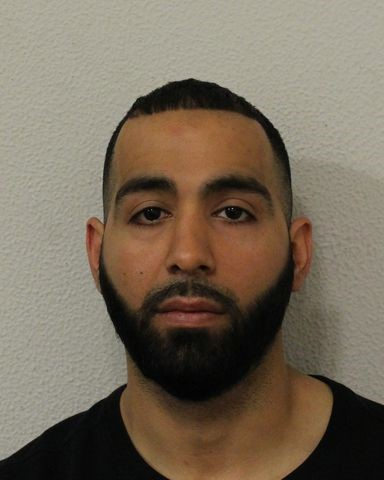 Undated handout photo issued by the Metropolitan Police of Shazad Khan who has been sentenced to 15 years in jail for conspiracy to supply Class A drugs, conspiracy to transfer criminal property and conspiracy to acquire criminal property. Former