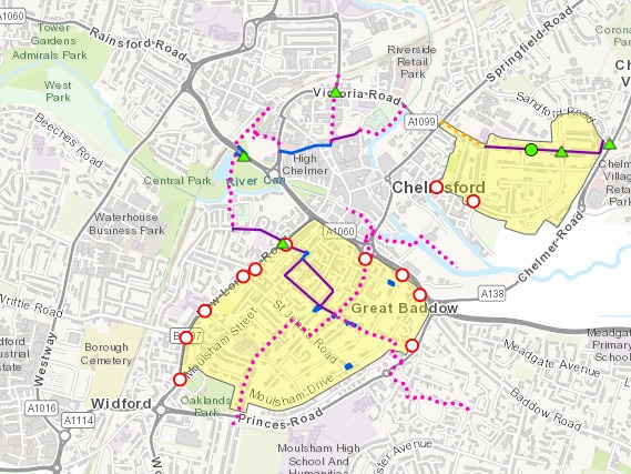 The huge new plans to transform Chelmsford in bid to boost walking and cycling