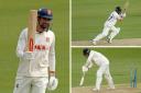 First innings lead - Alastair Cook and Ryan ten Doeschate both hit half centuries for Essex   Pictures: GAVIN ELLIS