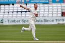 Key performer - Essex bowler Jamie Porter took four wickets in Durham's second innings   Picture: GAVIN ELLIS