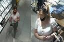 Police want to speak to a woman in connection with theft at a store in Chelmsford