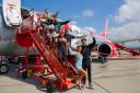 PHOTOS: Love Island finalists touchdown at Essex airport as they return to UK
