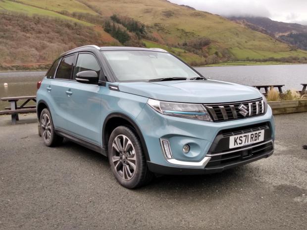 Chelmsford Weekly News: The full hybrid Suzuki Vitara on test in Cheshire and Wales during the launch event 