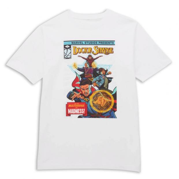 Chelmsford Weekly News: Marvel Dr Strange Star Comic Oversized Heavyweight T-Shirt (Zavvi)
