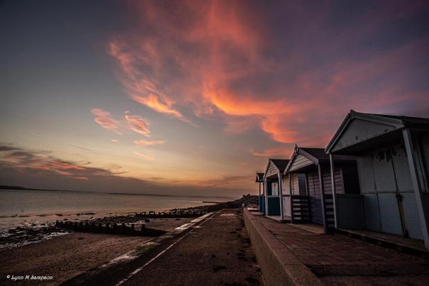 Chelmsford Weekly News: Lynn Sampson's picture of a sunset in Brightlingsea
