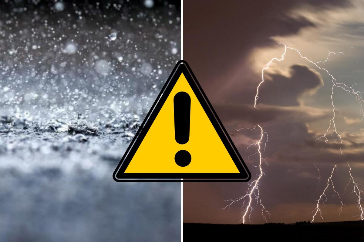 Weather warning as thunderstorms set to bring 'torrential' rain to Essex - here's when