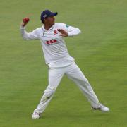 In fine form - Kishen Velani, pictured playing for Essex Picture: TGSPHOTO