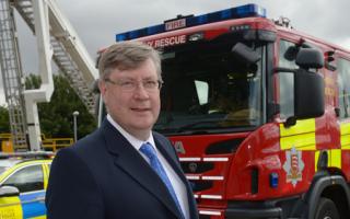 Roger Hirst officially takes on joint role as police and fire commissioner