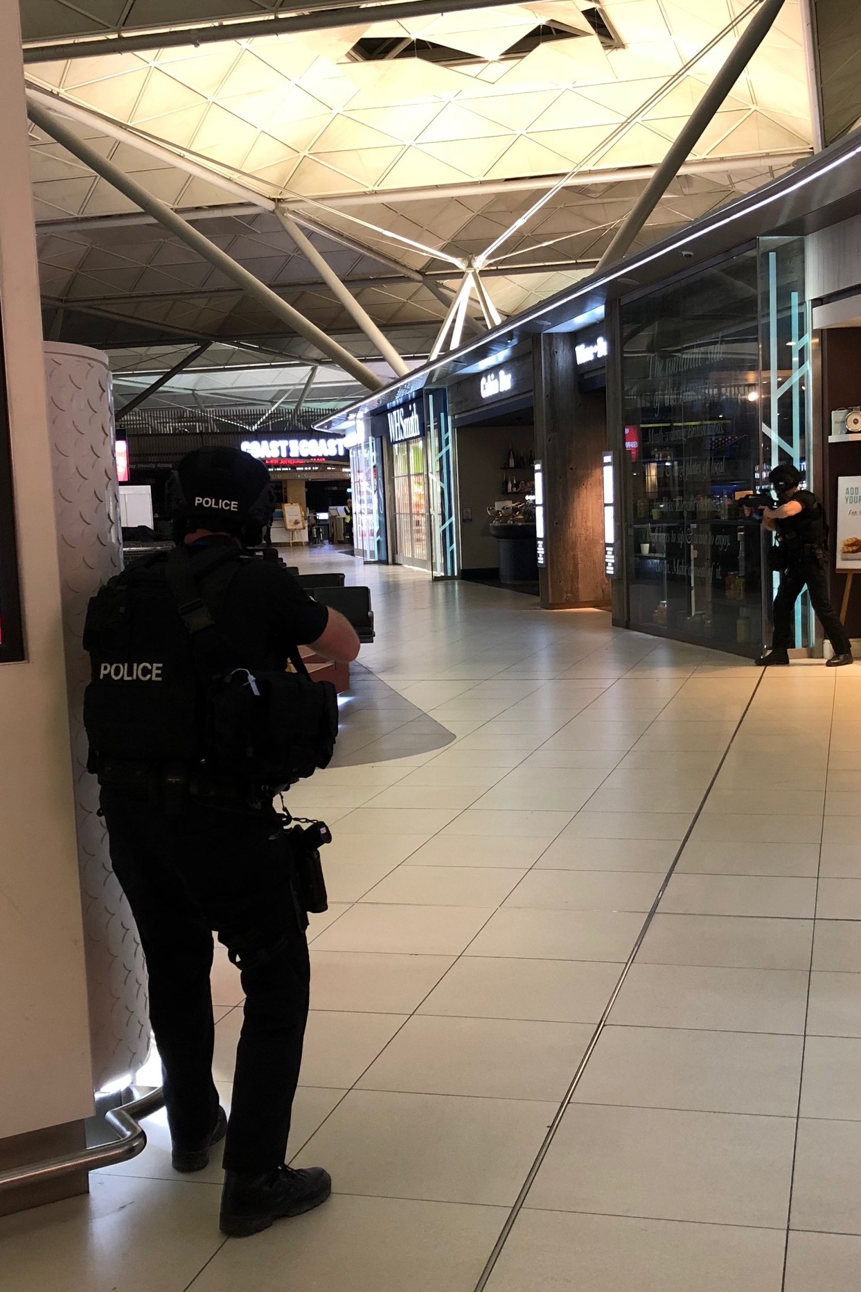 Essex Police take part in terror attack 